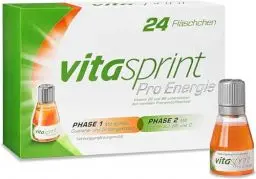 Produktbild: Vitamine - Vitasprint Pro Energie, 24 St. – Das Nahrungsergänzungsmittel mit dem Extraschub* an Vitaminen wie Vitamin B6 und Vitamin C, Ginsengwurzel- und Guaranasamen-Extrakt für mehr Energie