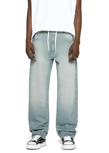 Produktbild: Vito Jogger Pacific Blue Jogginghose Herren 5 Pocket Style Mit elastischem Bund 100% Baumwolle, Farbe:Pacific Blue, Hosengröße:XL