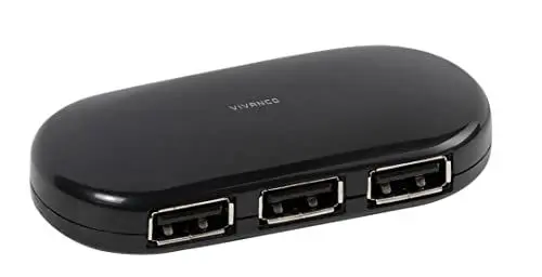 Produktbild: Vivanco it-usbhub4 USB 2.0 480 Mbit/s schwarz Hub, Windows 10 Education, Windows 10 Education X64, Windows 10 Enterprise
