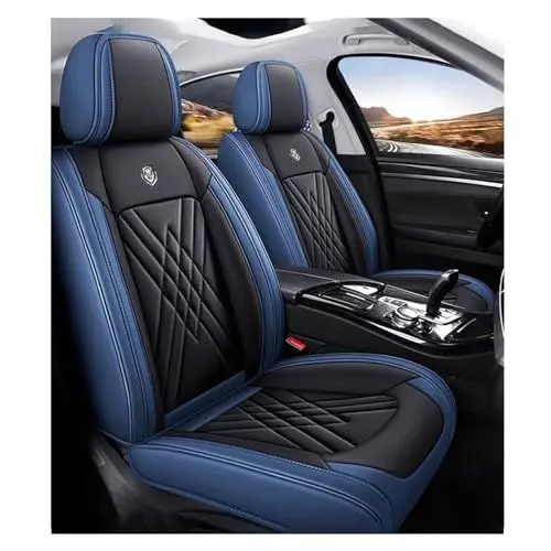 Produktbild: VIVAZYQ Kunstleder-AutositzbezüGe Für Volkswagen VW Touran 2016-2020,AutositzbezüGe Set Leder,5-Sitze Universal-SitzbezüGe Auto Komplettset,Kunstleder SitzbezüGe Set(A)