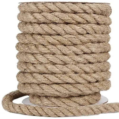 Produktbild: Vivifying Hanfseil, 10m 14mm Juteseil, Schwere Seil für Handwerk,Floristik, DIY, Dekoration, Bündel, Kratzbaum, Bündelung (Braun)