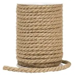 Produktbild: Vivifying Hanfseil, 30m 10mm Juteseil, Schwere Seil für Handwerk,Floristik, DIY, Dekoration, Bündel, Kratzbaum, Bündelung (Braun)