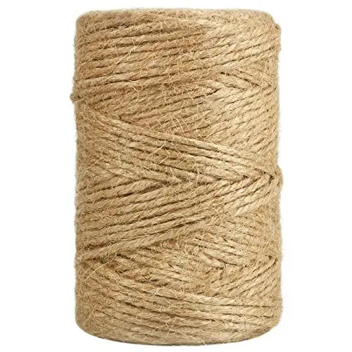 Produktbild: Vivifying Jute Schnur, 3MM Braun Juteschnur für Garten Bilder Pflanzen Basteln