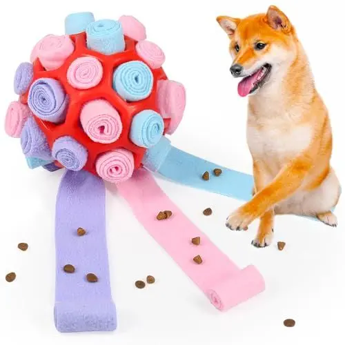 Produktbild: Vivifying Schnüffelball für Hunde, Schnüffelteppich für Hunde Gegen Langeweile und Geistige Anregung,