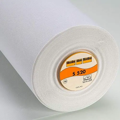 Produktbild: Vlieseline Schabracken Einlage, weiß, 0,45x1 m