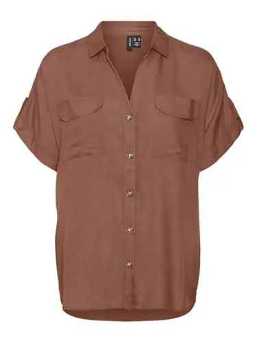 Produktbild: VMBUMPY S/S Shirt WVN GA NOOS