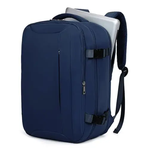 Produktbild: VMIKIV Handgepäck Rucksack 40x20x25 für Ryanair Rucksack Damen Wasserdicht Laptop Rucksack Herren für Laptop 14 Zoll Reiserucksack Handgepäck Tasche für Flugzeug Flug Genehmigt für Reisen