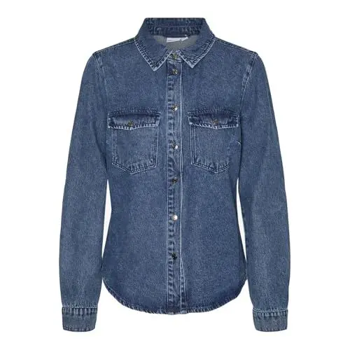 Produktbild: VMJENNIE LS Denim Shirt Mix NOOS