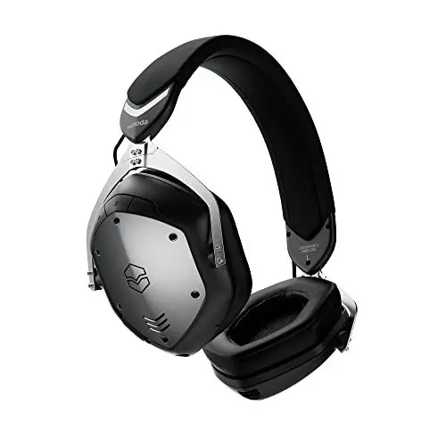 Produktbild: V-MODA Crossfade 3 KABELLOSER & Kabel-Over-Ear-KOPFHÖRER. Von den Top-DJs weltweit bevorzugt. Kraftvoller Sound, abgestimmt für energetischen Club-Sound, der begeistert. Editor-App., Gunmetal Black