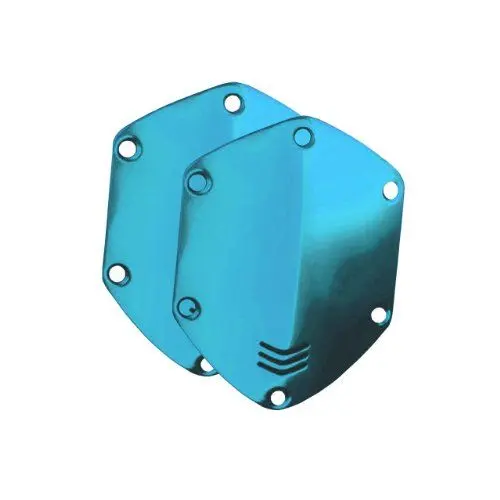 Produktbild: V-MODA Metall-Abdeckungen für Crossfade On-Ear-Kopfhörer – Ocean Blue