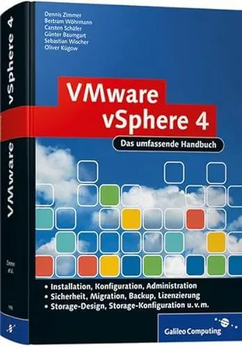 Produktbild: VMware vSphere 4 Das umfassende Handbuch: Das Administrationshandbuch
