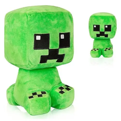 Produktbild: Vmxlso Creeper Plüschtier, 26 cm Creeper Plüsch, Cartoon Kuscheltier, Charaktere Puppe zum Thema Spiel, Geschenk für Kinder Jungen und Mädchen