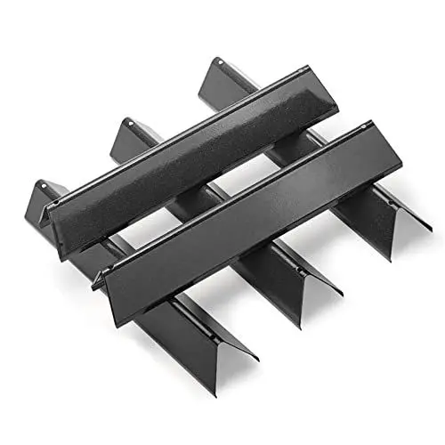 Produktbild: Vnierxful 38,9CM flavorizer Bars für Weber Spirit 300 e310 e320 S310 S320, Porzellanemaille Brennerabdeckung für Weber 7636 ersatzteile Zubehör
