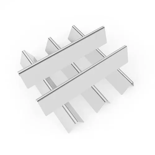 Produktbild: Vnierxful 7636 Edelstahl Flavorizer Bars Heizplatte für Weber 300 e310 e320 s310 S320, 38.9CM Aromaschienen für Weber Weber Spirit I & II Series ersatzteile (7636SS-Flavorizer Bar)