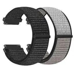 Produktbild: Vodtian 22mm Nylon Armband Kompatibel mit Samsung Galaxy Watch 3 45mm/Galaxy Watch 46mm/Gear S3 Classic/Frontier/Garmin Vivoactive 4, Ersatz Sport Loop Uhrenarmband für Damen Herren