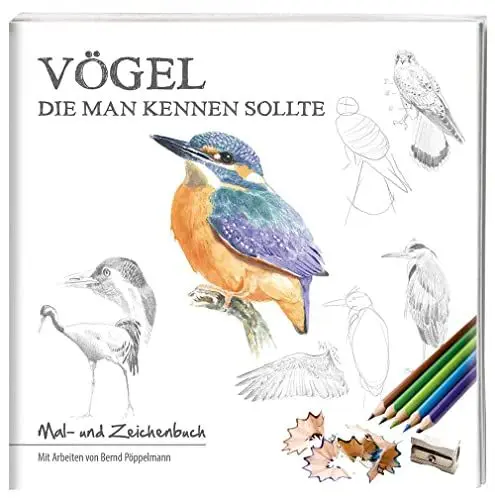 Produktbild: Vögel, die man kennen sollte: Mal- und Zeichenbuch