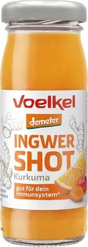 Produktbild: Voelkel GmbH Voelkel demeter Shot Ingwer & Kurkuma (12 x 95ml)
