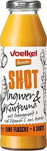 Produktbild: Voelkel demeter Shot Ingwer & Kurkuma 0,28l