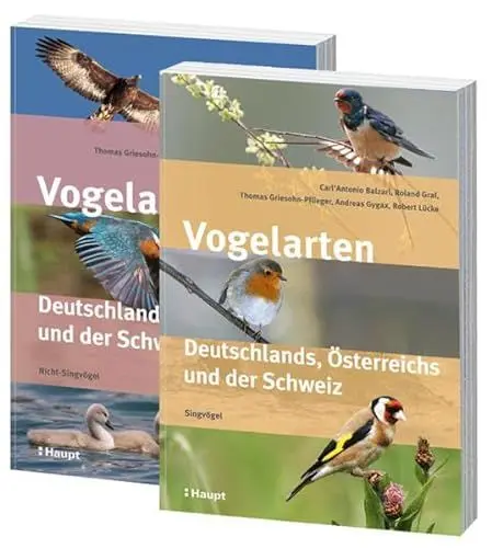 Produktbild: Vogelarten Deutschlands, Österreichs und der Schweiz: In zwei Bänden: Nicht-Singvögel und Singvögel