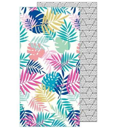 Produktbild: VOGIAY Strandtuch Mikrofaser Handtuch Badetuch - 180x90 cm Strandtücher Schnelltrocknend & Saugstark Strandhandtuch Groß, Leichtes und Dünnes Tragbares Sandfrei Handtücher