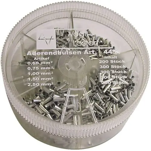 Produktbild: Vogt Verbindungstechnik 625388 Sortiment Einzelendhülsen 0,50 mm² 2,50 mm² Metall 500 St