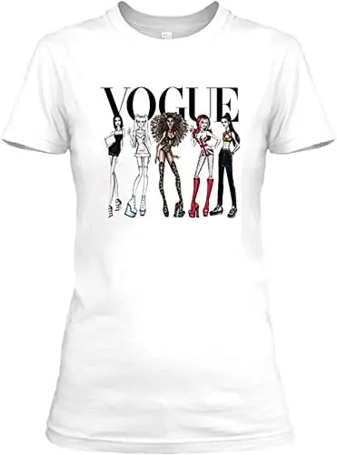 Produktbild: Vogue Spice Girls 84 Gildan Ladies Short-Sleeve T-Shirt T-Shirts & Hemden(X-Large)