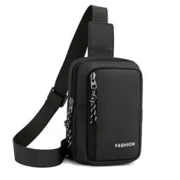 Produktbild: Vohoney Schultertasche Brusttasche Herrentaschen Chest Bag Schultertasche mit Wasserflasche Outdoor Sling Crossbody Bag Schulter Rucksack Wasserresistent Tragetasche Umhängetasche Messengertasche