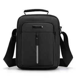 Produktbild: Vohoney Umhängetasche Brusttasche Herren-Schultertaschen Crossbody Schultertasche Handytasche Messenger Bag Herrentasche Shulder Bag (Grau Schultertasche)