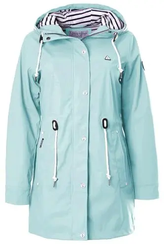 Produktbild: VOILE BLEUE Damen Regenmantel - Regular Fit - Hellblau - XXL