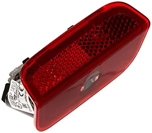 Produktbild: Volkswagen 000052120C LED-Logoleuchte für Türverkleidung, neues VW Logo, Schwarz/Weiß, Projektor, Einstiegsbeleuchtung