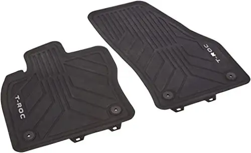 Produktbild: Volkswagen 2GA06150082V Allwetterfußmatten Gummi Fußmatten 4X Gummimatten, Schwarz