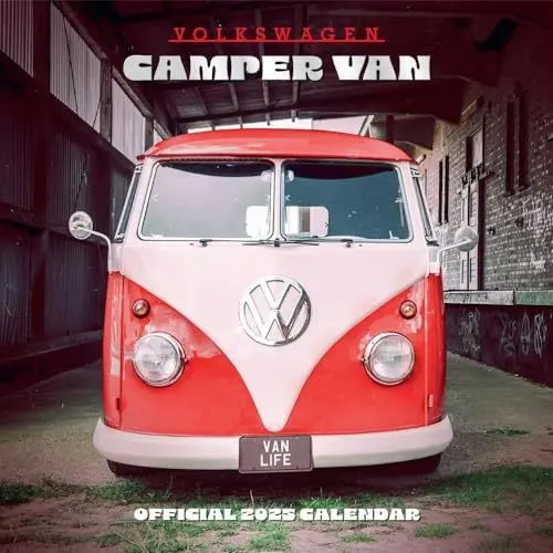 Produktbild: Volkswagen Camper Van – VW Bus 2025 – Wandkalender: Original Danilo-Kalender (Mehrsprachig) (Kalender) (Wall-Kalender)