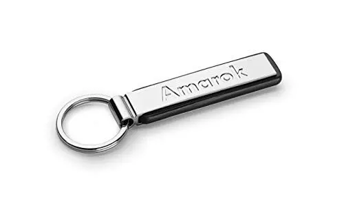 Produktbild: Volkswagen VW Metall Schlüsselanhänger Amarok Key Ring Kollektion 000087010l Ypn schwarz/Silber