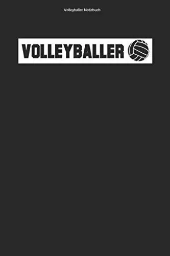 Produktbild: Volleyballer Notizbuch: 100 Seiten | Punkteraster | Volley Ball Volleyballspieler Vollyball Geschenk Team Verein Beachvolleyballspieler Beachvolleyball Beach Volleyball Spiel
