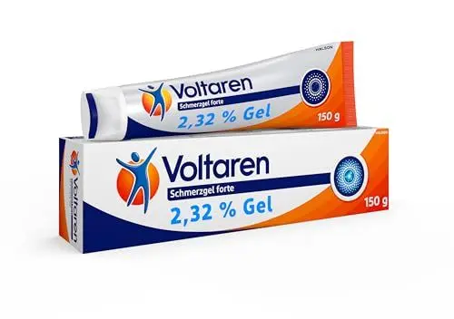 Produktbild: Voltaren Schmerzgel forte 23,2 mg/g Gel bei akuten Rückenschmerzen, Muskelschmerzen und Gelenkschmerzen, 100g