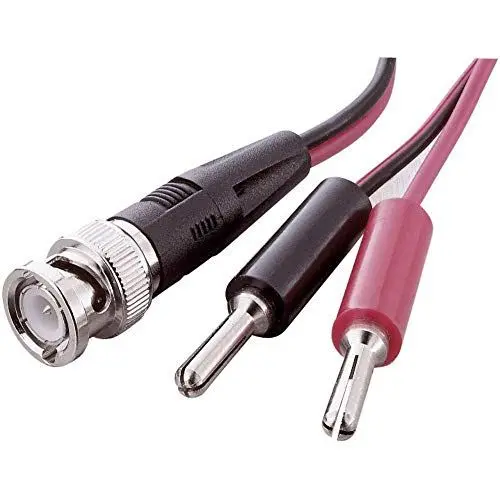 Produktbild: VOLTCRAFT BNC-Messleitung 0.80 m Schwarz, Rot