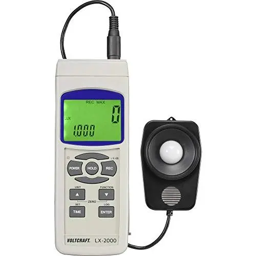 Produktbild: VOLTCRAFT VC-8330300 LX-2000 Luxmeter 0 - 99900 lx