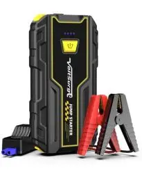Produktbild: VoltSurge Starthilfe Powerbank, 4000A Auto Starthilfe Powerbank für 12V Jump Starter Starthilfe-Gerät für Autos, Kompakt und Tragbar, Starke Leistung (4000A)