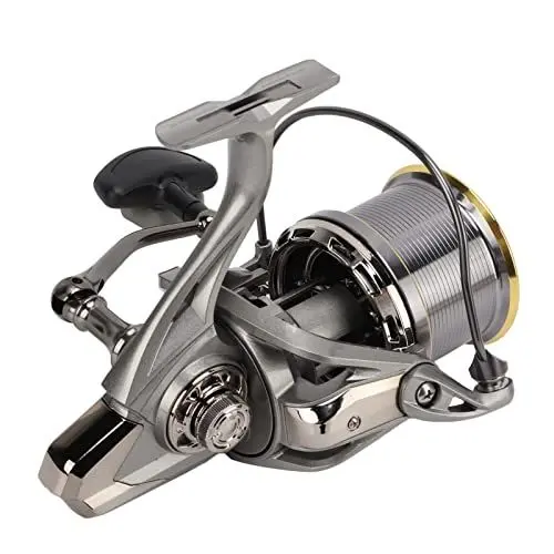 Produktbild: Voluxe 4,8:1 Angelrollen, 4,8:1 Spinnrad Großer Durchmesser Einstellknopf Hohe Dichte zum Angeln(NGK9000)