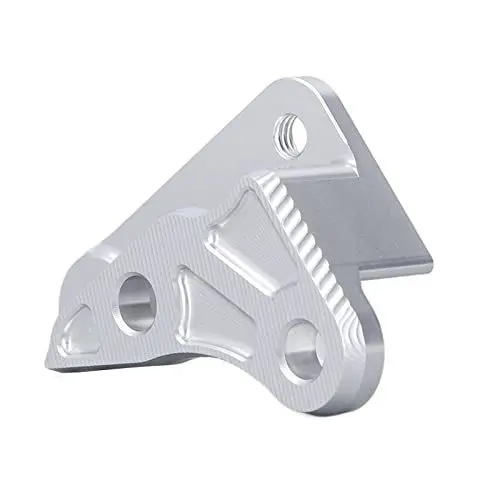 Produktbild: Voluxe Bremssatteladapter, Bremssattelhalterung eloxiert, korrosionsbeständig, Heavy Duty für Autocycle Ersatz für GTS300 GTV300 2020(EIN silbernes)