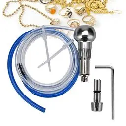 Produktbild: Voluxe Gravur Handstück, Schmuck Gravurwerkzeuge mit komplettem Zubehör für pneumatische Graviermaschine Schmuck Gravurwerkzeuge Zubehör