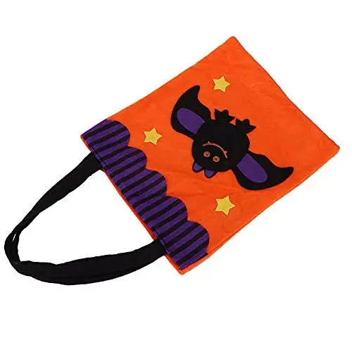 Produktbild: Halloween-Taschen für, Halloween-Einkaufstasche, Süßigkeitentaschen, Vliesstoff zur Aufbewahrung(Schläger)