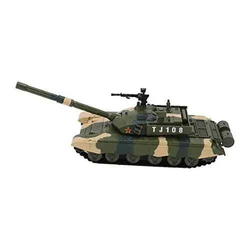 Produktbild: Voluxe Kampfpanzer Modell, Heavy Duty Pullback Militärpanzer Spielzeug Verschleißfest Cool Stable für Jungen
