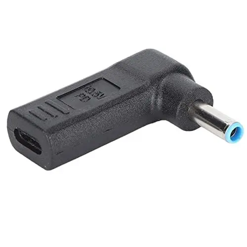 Produktbild: Voluxe Typ C auf Micro-USB-Adapter, USB-C auf USB-C Leicht im Gewicht Gute Leitfähigkeit 4,5 x 3,0 mm Langlebig mit PD-Sensor-Chip für PC für Zuhause für Laptop für Büro