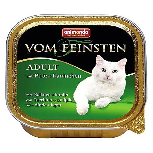 Produktbild: Animonda vom feinsten Nassfutter Katze Adult - mit Rind + Kartoffeln 32 x 100g - hochwertiges premiere Katzenfutter Nass getreidefrei - Katze Katzen Nassfutter für Katzen Katzennassfutter Futter, 100g (32er Pack)