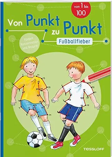 Produktbild: Von Punkt zu Punkt. Fußballfieber: Von 1 bis 100