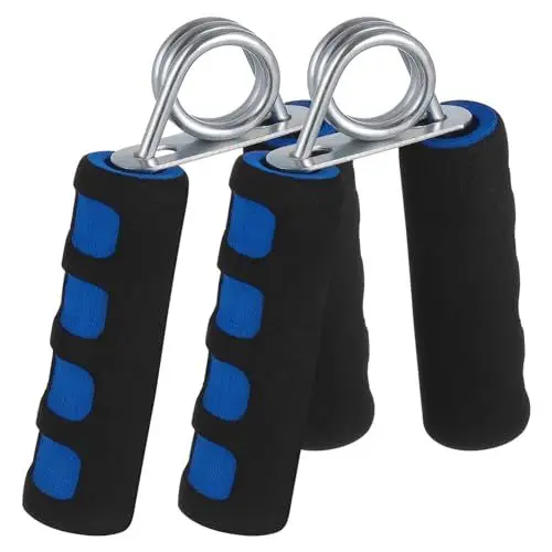 Produktbild: VORCOOL 1 Paar Handtrainer Handmuskeltrainer Fingerhantel für Erwachsene Kinder Fitness Sportler Pianisten (Blau)