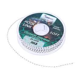Produktbild: VORCOOL Hookline Angelschnur Geflochtene Tarnung Karpfen Haar Rigs Angeln Tack 20m (20 Pfund)