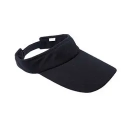 Produktbild: VORCOOL Sport Visor Cap Unisex Kappe UV Schutz Einstellbar für Sommer Tennis Golf Radfahren Angeln Laufen Jogging (Schwarz)