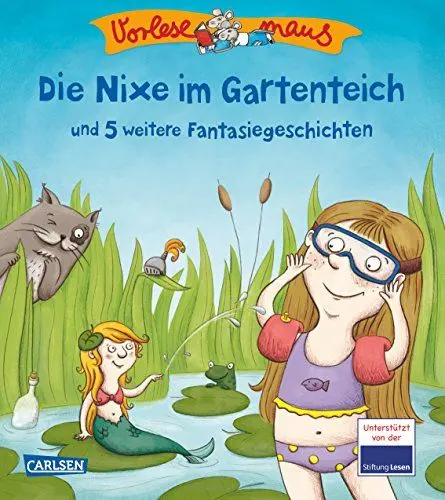 Produktbild: VORLESEMAUS 23: Die Nixe im Gartenteich und 5 weitere Fantasiegeschichten
